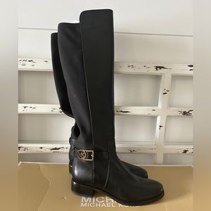 Micheal Kors Tall Black Boots